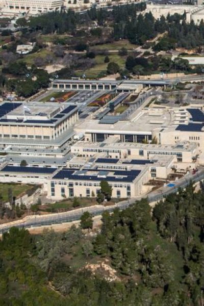 Knesset of Israel photovoltaic installation, rooftop installation 500kWp