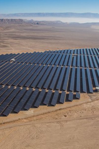 Photovoltaic facility Naot Smadar, production size 8MWp